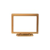 Cornice Portafoto Rettangolare in Ottone 11x15cm con Supporto